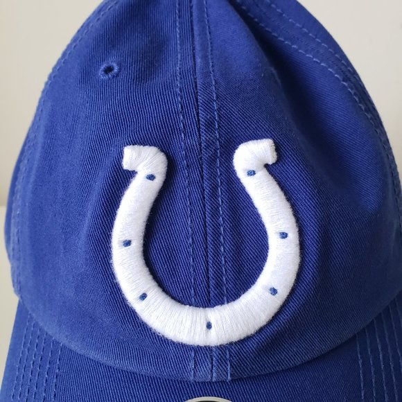 '47 Brand Indianapolis Colts The Franchise Cap Hat Size Medium Blue NWOT - Picture 2 of 10